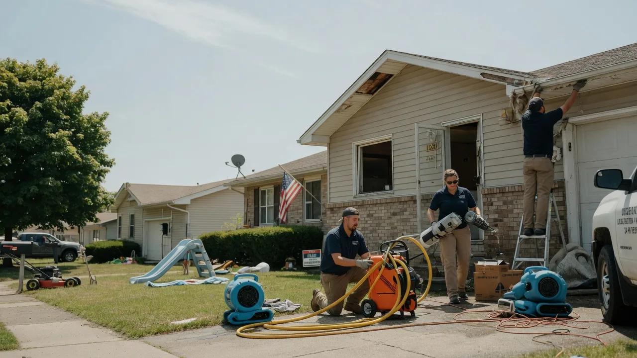Water Damage Restoration in Rice, VA near me